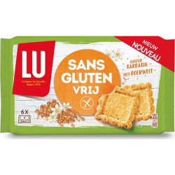 LU Sans Gluten VRIJ Croquant Saveur Sarrasin 250g (lot de 6)