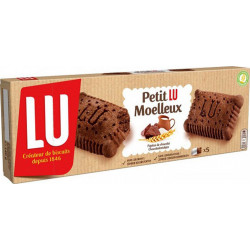 LU Petit Moelleux Pépites de Chocolat 140g (lot de 6)