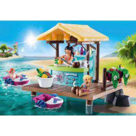 Playmobil 70612 BAR FLOTTANT +VACANCIERS