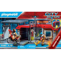 PLAYMOBIL 71193 CASERNE POMPIERS