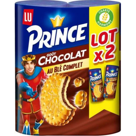 LU PRINCE CHOCOLAT 2x300g 600g