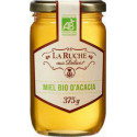 LA RUCHE AUX DELICES Miel d'acacia bio 375g