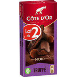 Côte d’Or Chocolat Noir Truffé 2x190g 380g