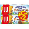 LU L’OURSON de LULU au CHOCOLAT x2