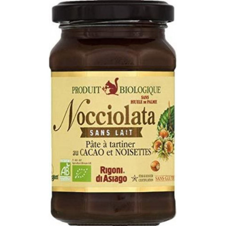NOCCIOLATA SANS LAIT BIO 270g