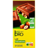NATURE BIO TABLETTE LAIT NOISETTES BIO 200G