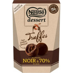 Nestlé Dessert Truffes Chocolat noir 70% 250g