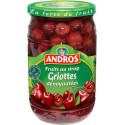 Andros Griottes denoyautées 370g