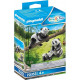 PLAYMOBIL 70353 COUPLE DE PANDAS ET BEBE