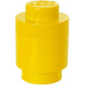 Lego Storage Set round 1 plot yellow jaune