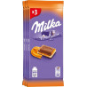 Milka Tablette Chocolat au Lait et Caramel 3x100g TRIPACK 300g