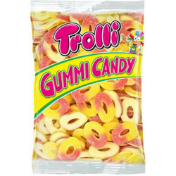 Trolli Rondelles Pêche 1Kg (lot de 3)