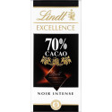 Lindt Excellence Noir Intense 70% Cacao 100g (lot de 2)