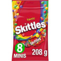 Skittles Fruits Original x8 minis sachets individuels 208g (lot de 2)