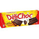 Délichoc Biscuits croustillants Chocolat Noir 150g (lot de 3)
