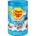 Chupa Chups Sucettes au Lait Fraise MILKY x100