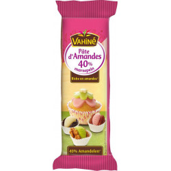 Vahiné Pâte d’Amandes 40% Riche en Amandes 150g (lot de 3)