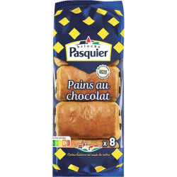 Pains au chocolat Pasquier x8 360g