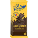 Poulain Tablettes Chocolat NOIR EXTRA 2x100g 200g