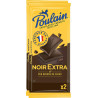 Poulain Tablettes Chocolat NOIR EXTRA 2x100g 200g