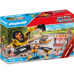 PLAYMOBIL 71045 CITY ACTION OUVRIERS DE VOIRIE