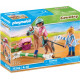 PLAYMOBIL COUNTRY CAVALIERE CHEVAL MONITRIC 71242