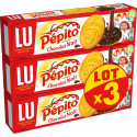 Pépito LU CHOCOLAT NOIR 3x192g 576g
