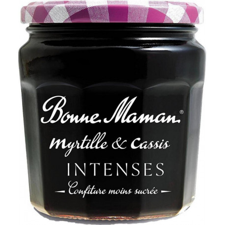 Bonne Maman MYRTILLE & CASSIS INTENSES 335g