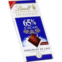 LINDT Excellence - Chocolat au lait 65% cacao 80g