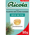 RICOLA Plantes des Alpes Suisses Sève de Pin SANS SUCRE 50g