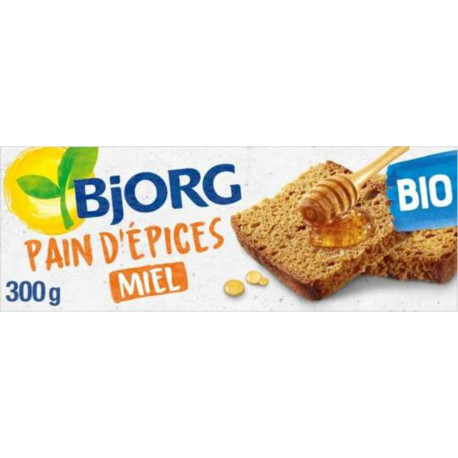BJORG PAIN EPICE MIEL BIO 300g