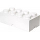 Lego BRIQUE DE RANGEMENT BLANCHE 8 PLOTS
