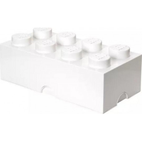 Lego BRIQUE DE RANGEMENT BLANCHE 8 PLOTS
