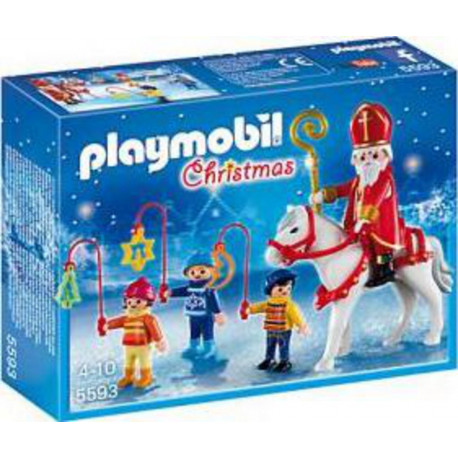 Playmobil Christmas 5593 Saint Nicolas avec enfants