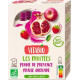 Vitabio Gourde 100% fruits bio Pomme Fraise Grenade 4x120g 480g