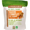 Ethiquable Sucre bio Muscovado complet de canne 500g (lot de 2)
