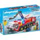 PLAYMOBIL 71371 City Action - Pompiers Avec Véhicule Aéroportuaire