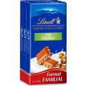 LINDT CHOCOLAT Lait Noisettes 3x100g 300g