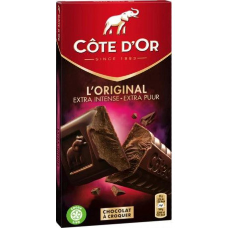 Côte d'Or Chocolat Noir L’ORIGINAL EXTRA INTENSE 200g