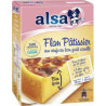 ALSA Préparation Gâteau Flan Pâtissier aux Oeufs au bon goût Vanille 740g (lot de 2)