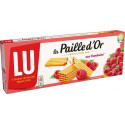LU Gaufrettes Paille d'Or Framboises 170g (lot de 2)