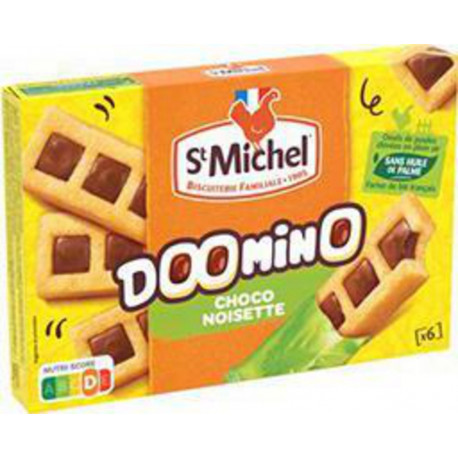 St Michel Doomino Chocolat Noisette 180g