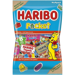 Haribo Bonbons Pocket 340g (lot de 2)