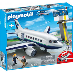 PLAYMOBIL Avion et tour de contrôle 71392