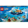 LEGO 60377 City Le Bateau d’Exploration Sous-Marine