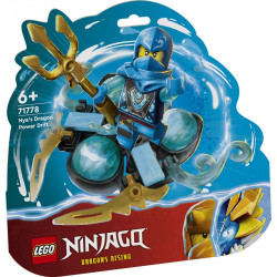 LEGO 71778 NINJAGO Le Dérapage Spinjitzu le Pouvoir du Dragon de Nya