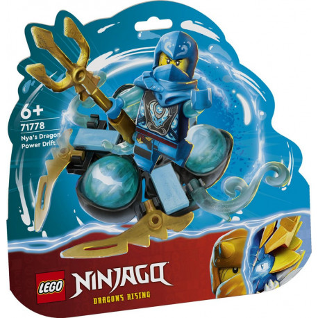 LEGO 71778 NINJAGO Le Dérapage Spinjitzu le Pouvoir du Dragon de Nya