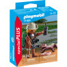 PLAYMOBIL Explorateur et alligator