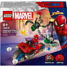 LEGO 76275 Marvel La Course-poursuite en Moto Spider-Man contre Docteur Octopus