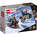 LEGO 76260 Marvel Les Motos de Black Widow et de Captain America